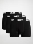 DKNY Boxershorts 3er Set in schwarz für Herren, Größe: S. U5_6685I_DKY